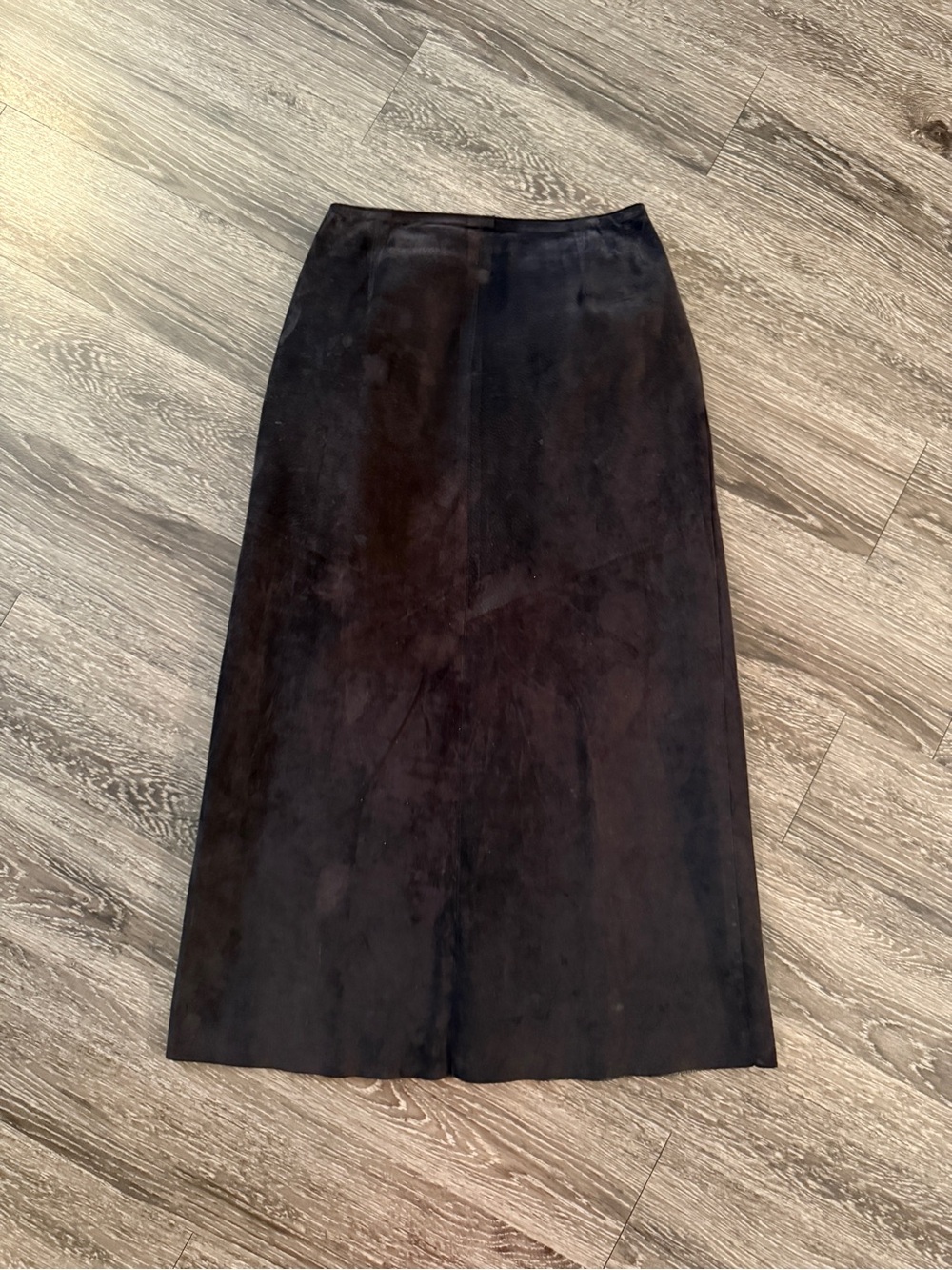 Peruvian Connection Leather Skirt